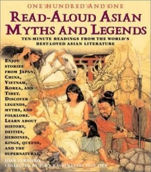 Image of One-Hundred-and-One Asian Read-Aloud Myths and Legends by Joan C Verniero Hardback