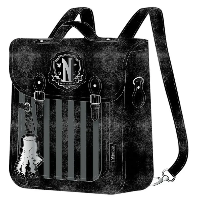Image of Wednesday Faux Leather Casual Fashion Backpack