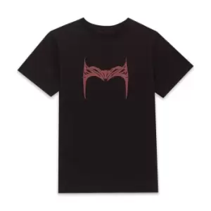 image of Marvel Dr Strange Wanda Crown Unisex T-Shirt - Black - L