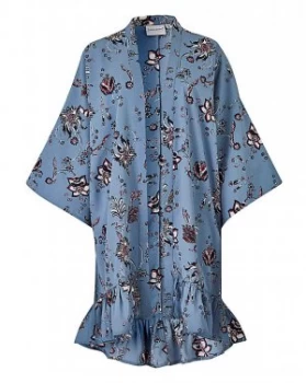 image of Junarose Frilled Hemline Kimono