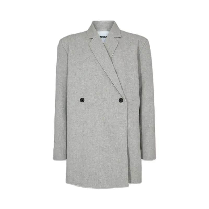 Image of Minimum Womens blazer Minimum Linelina 9628 Gris Female 34