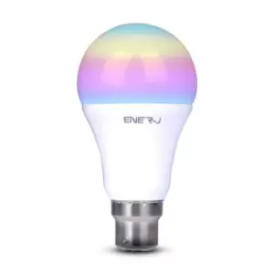 image of Smart WiFi GLS LED Lamp B22, 9W, RGB+W+WW, Dimmable