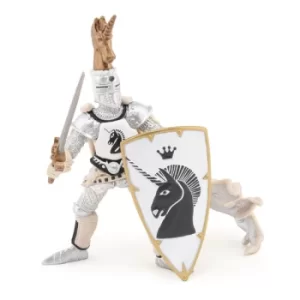 image of PAPO Fantasy World Weapon Master Unicorn Toy Figure, Three Years or Above, Multi-colour (39915)