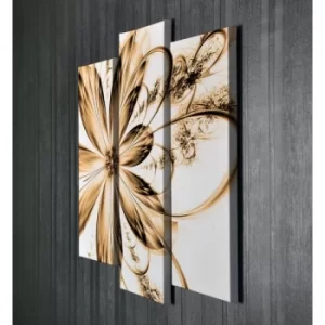 Image of UC021 Multicolor Decorative Canvas Painting (3 Pieces)