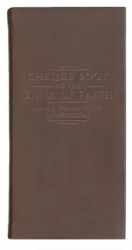 Image of Chequebook of the Bank of Faith - Burgundy