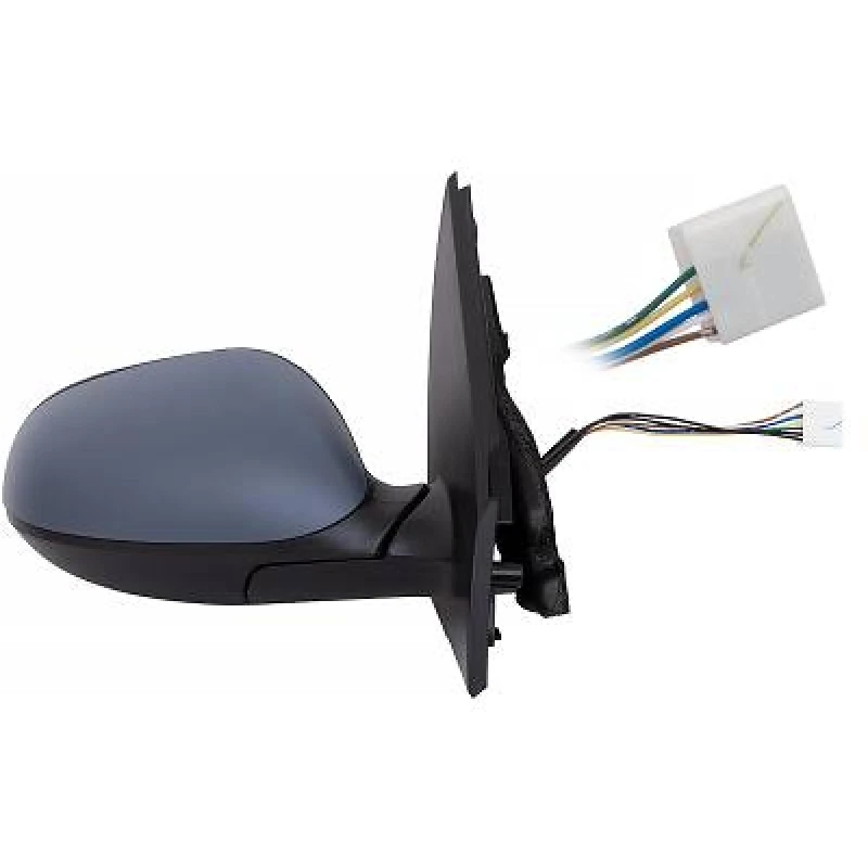 Image of DIEDERICHS 3213224 Wing mirror Right, Complete Mirror, primed Outside Mirror (50)