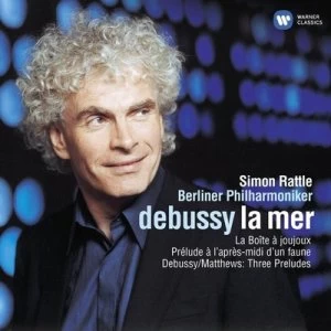 Image of La Mer Rattle Bpo by Claude Debussy CD Album