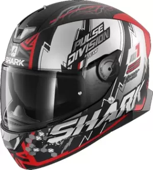 Image of Shark Skwal 2.2 Noxxys Helmet, black-red, Size L, black-red, Size L