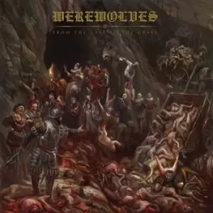 Image of Werewolves From the cave to the grave CD multicolor