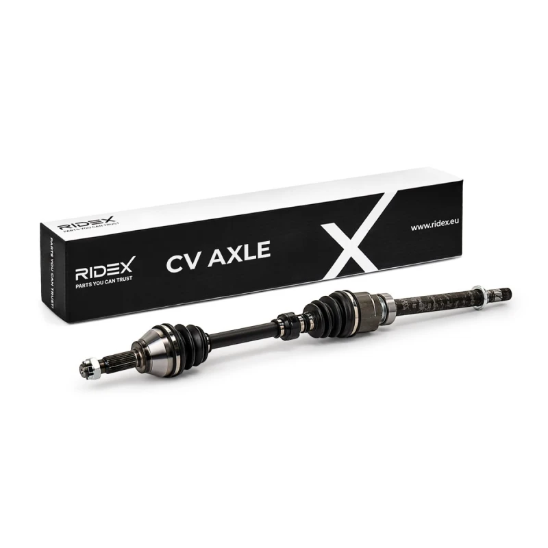 Image of RIDEX 13D1823 Drive shaft Front Axle Right, for vehicles without ABS Drive Shaft (13)