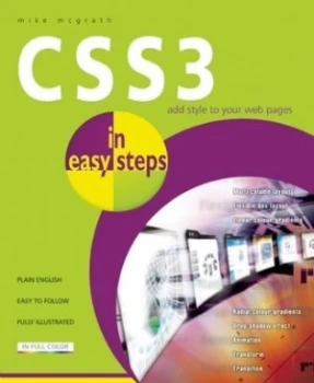 Image of Css3 in Easy Steps by Mike Mcgrath Paperback