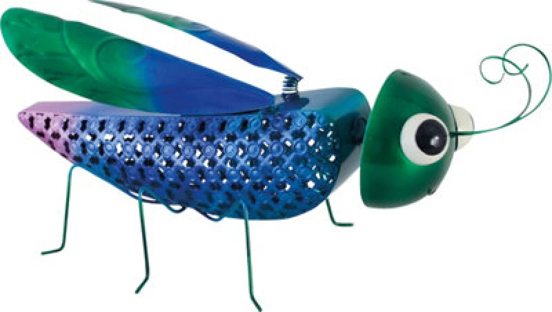 Image of Luxform Solar Powered Dragonfly Garden Ornament