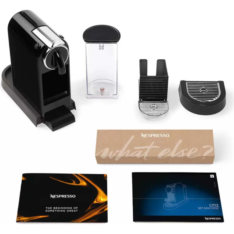 Image of DeLonghi Nespresso by DeLonghi CitiZ Pod Coffee Machine - Black