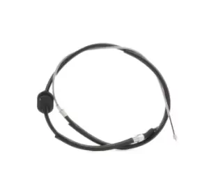 Image of RIDEX Brake Cable Left Rear 124C0160 Hand Brake Cable,Parking Brake Cable VW,AUDI,SKODA,Golf IV Schragheck (1J1),Golf IV Variant (1J5)