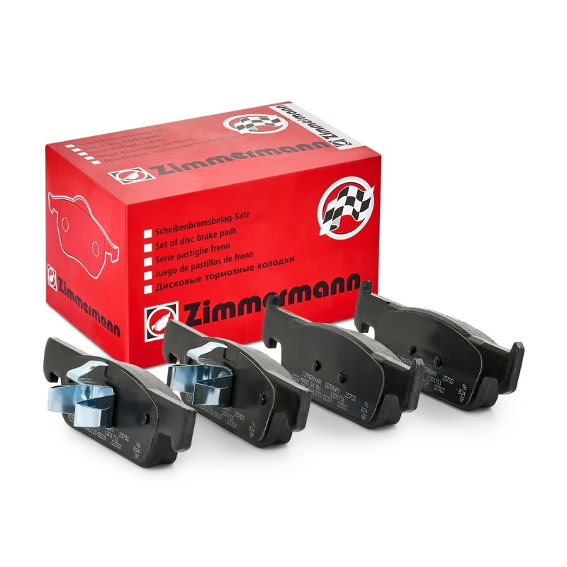 Image of ZIMMERMANN 25702.180.1 Brake pad set Front Axle, Photo corresponds to scope of supply Brake Pad Set,disc brake (402)