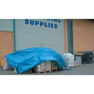 image of 1.2MX1.8MHEAVY Duty Blue Tarpaulin