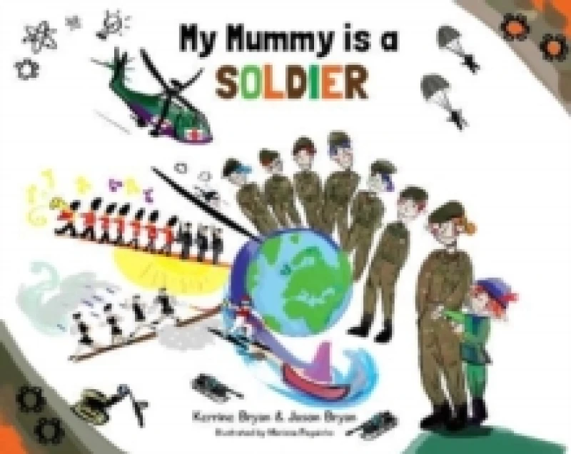 Image of Jason Bryan My Mummy is a Soldier Book Multi unisex