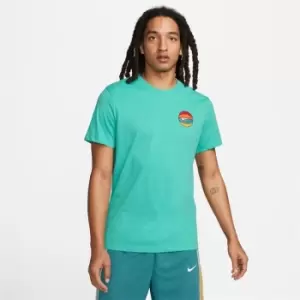 Image of Nike Dri-FIT Mens Basketball T-Shirt - Blue