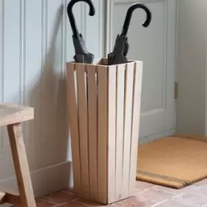 Image of Garden Trading Hambledon Umbrella Stand, Oak