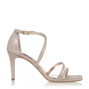 image of Dune London Musical Heeled Sandals - Metallics