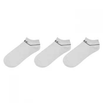 image of DKNY 3 Pack Jefferson Liner Socks Mens - White