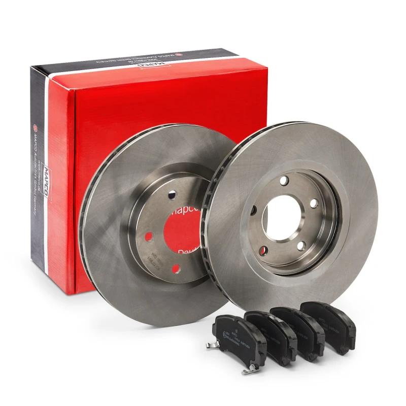 Image of Brake discs and pads set MAPCO 47549