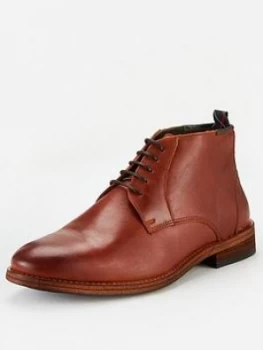 Image of Barbour Barbour Benwell Lace Up Boot, Tan, Size 11, Men