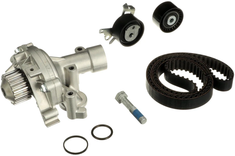 Image of GATES KP15608XS Water Pump + Timing Belt Kit with water pump, G-Force Redline Water Pump & Timing Belt Kit (3096)