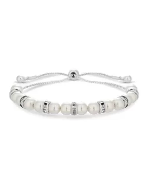 Image of Jon Richard Pearl Toggle Bracelet