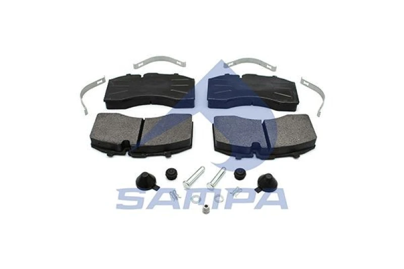 Image of SAMPA Brake pad set SAMPA 096.971