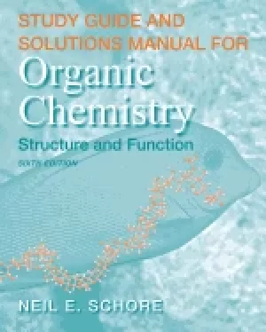 Image of study guide solutions manual for organic chemistry