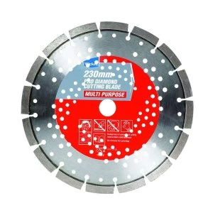 Image of Wickes Pro Diamond Cutting Blade Multi-purpose 230mm