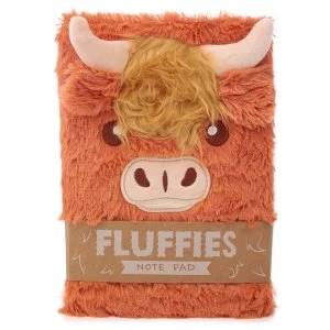 Image of Higland Coo Fluffies Cow Notepad/Notebook