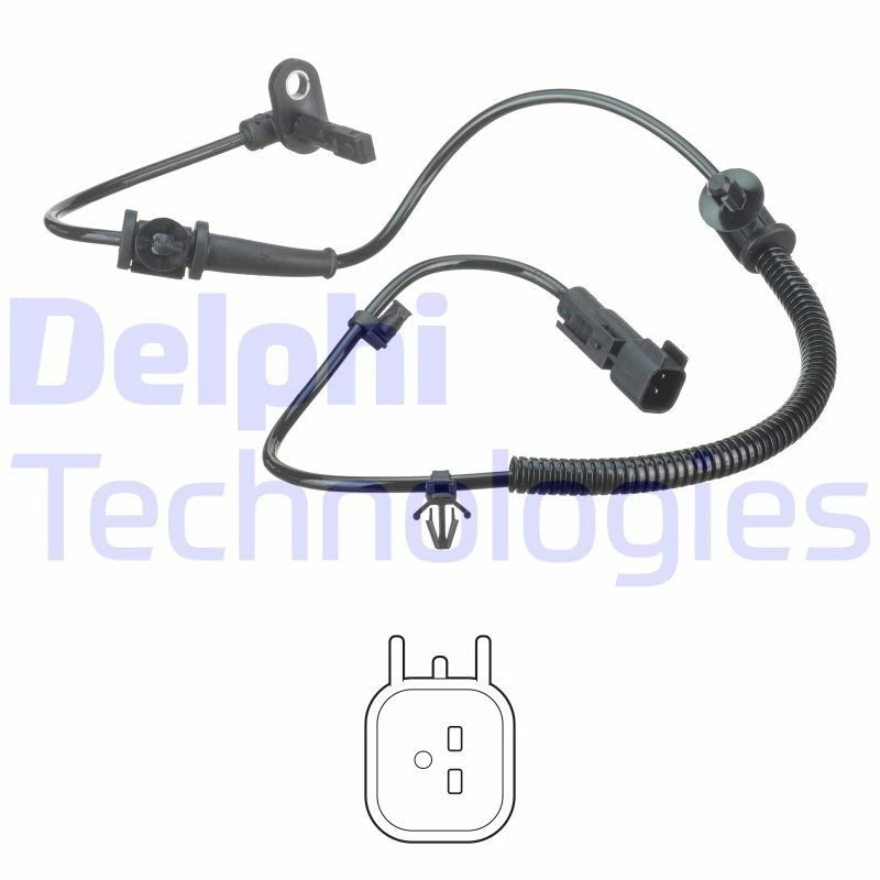 Image of DELPHI ABS sensor DELPHI SS20594