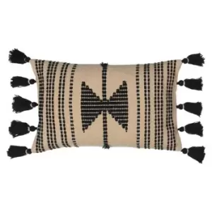 Image of Furn Sagar Stitched Cushion Cover (One Size) (Clay)