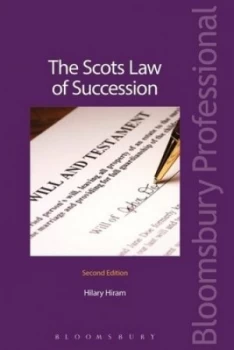 Image of The Scots Law of Succession by Hilary Hiram Paperback