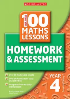 Image of All New 100 Maths Lessons Year 4 Scottish Primary 5 by Ann Montague-Smith Paperback