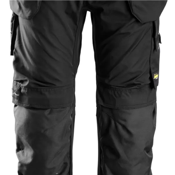Image of Snickers AllroundWork Work Trousers Holster Pockets - Black - 44