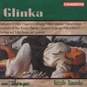 image of Glinka Orchestral Works by Mikhail Ivanovich Glinka CD Album