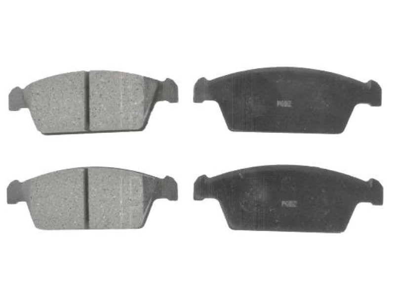 Image of Blue PRINT ADG042102 Brake pad set Front Axle Brake Pad Set,disc brake (402)