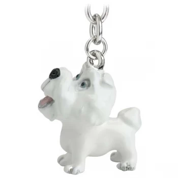 Image of Little Paws Key Ring Bichon Frise