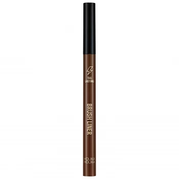 image of Holika Holika Tail Lasting Brush Liner 0.5g (Various Shades) - 02 Dark Brown