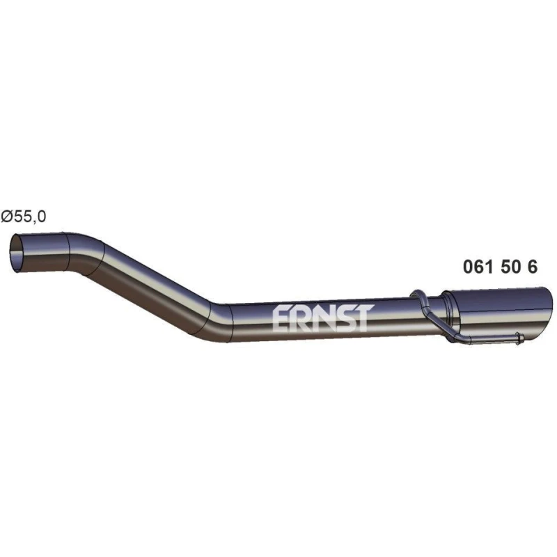 Image of ERNST 061506 Exhaust Pipe Rear Exhaust Pipe (17)
