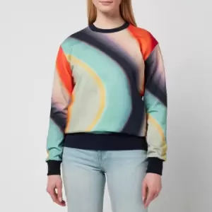 Image of Paul Smith Womens Spray Swirl Print Sweatshirt - Multicolour - L