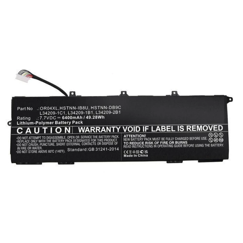 Image of CoreParts Lpop ery for HP 52Wh