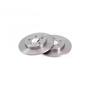 Image of Rear Pair (2x) of Brake Disc A.B.S. 17116