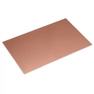 image of R-TECH 341021 Copper Clad Double Sided FR4 Fibre Glass 100 x 160mm