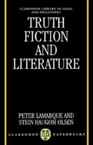 Image of Truth fiction and literature by Peter Lamarque