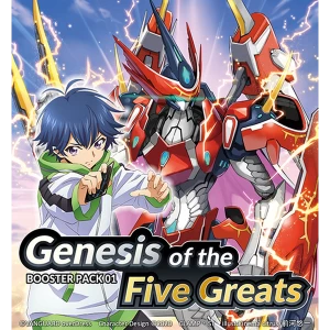 image of Cardfight Vanguard TCG: overDress Genesis of the Five Greats Booster Box (16 Packs)