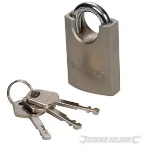 image of Silverline (260329) Shrouded Padlock 70mm